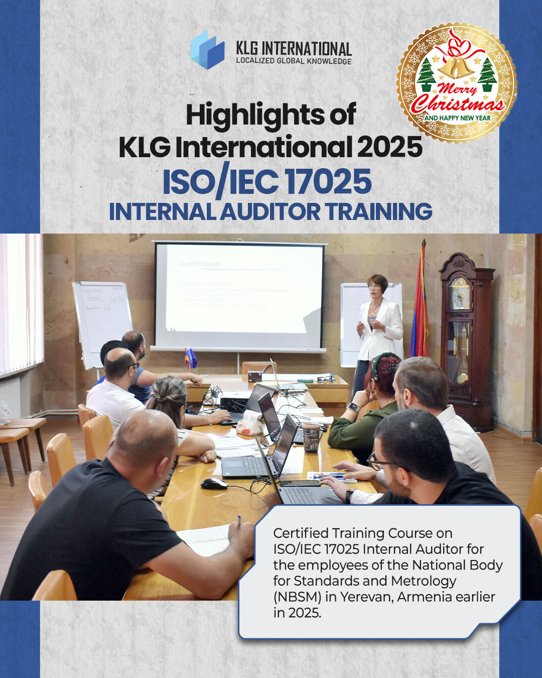 ISO/IEC 17025 Internal Auditor Training in Yerevan, Armenia